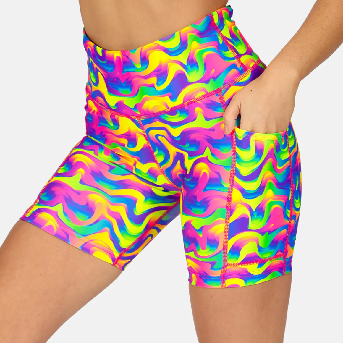 Retro Fever Running Shorts