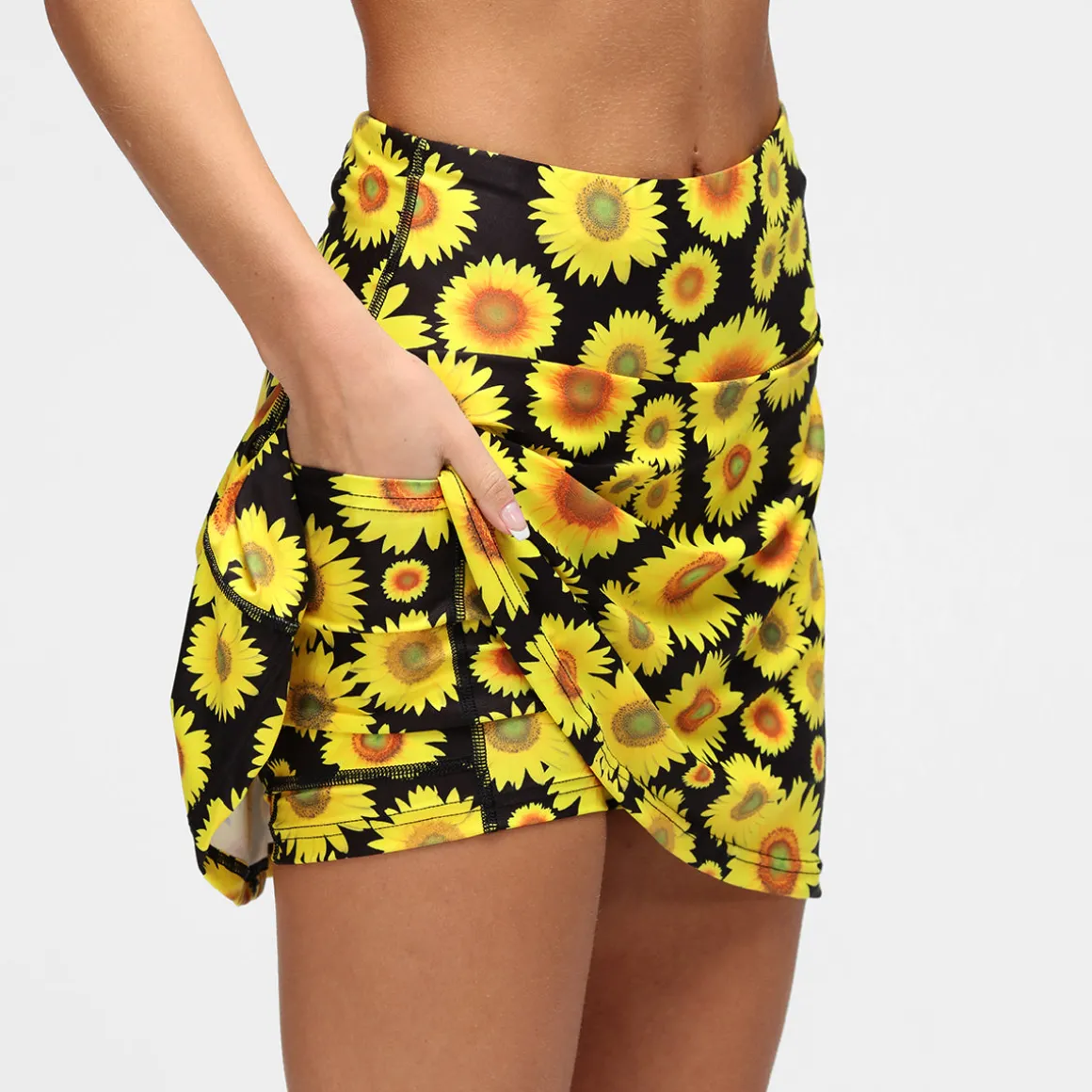 Sunflowers New Style Skort