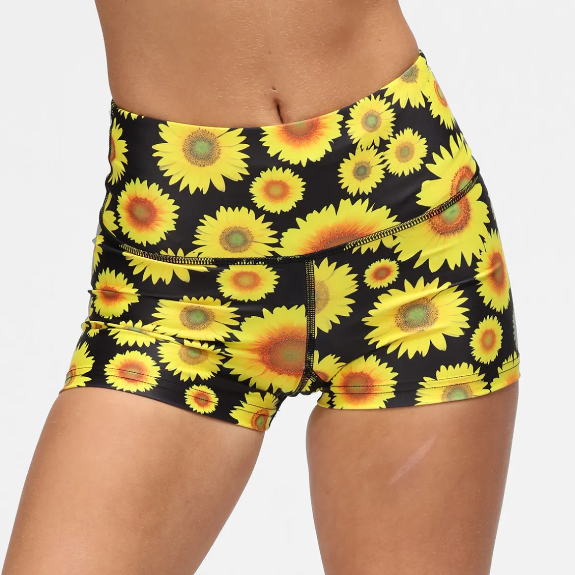 Sunflowers TikiBooty Shorts