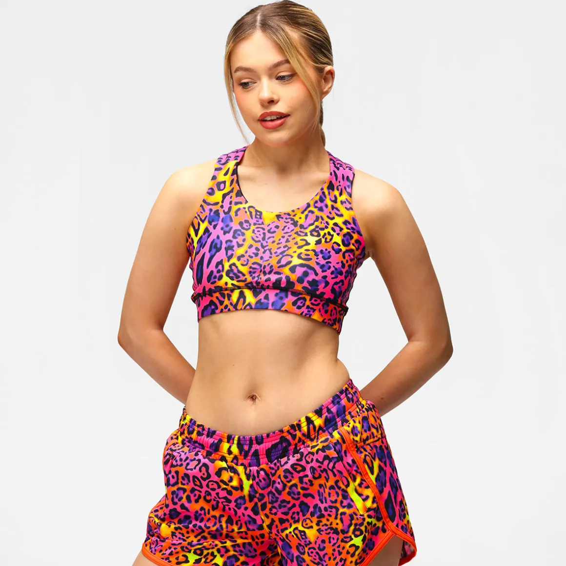 Sunset Safari Cross Back Bra