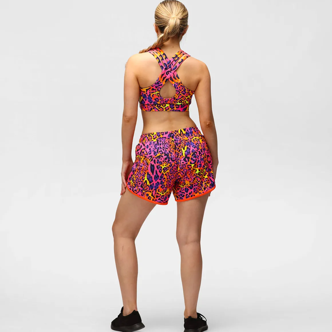 Sunset Safari Loose Fit Workout Shorts