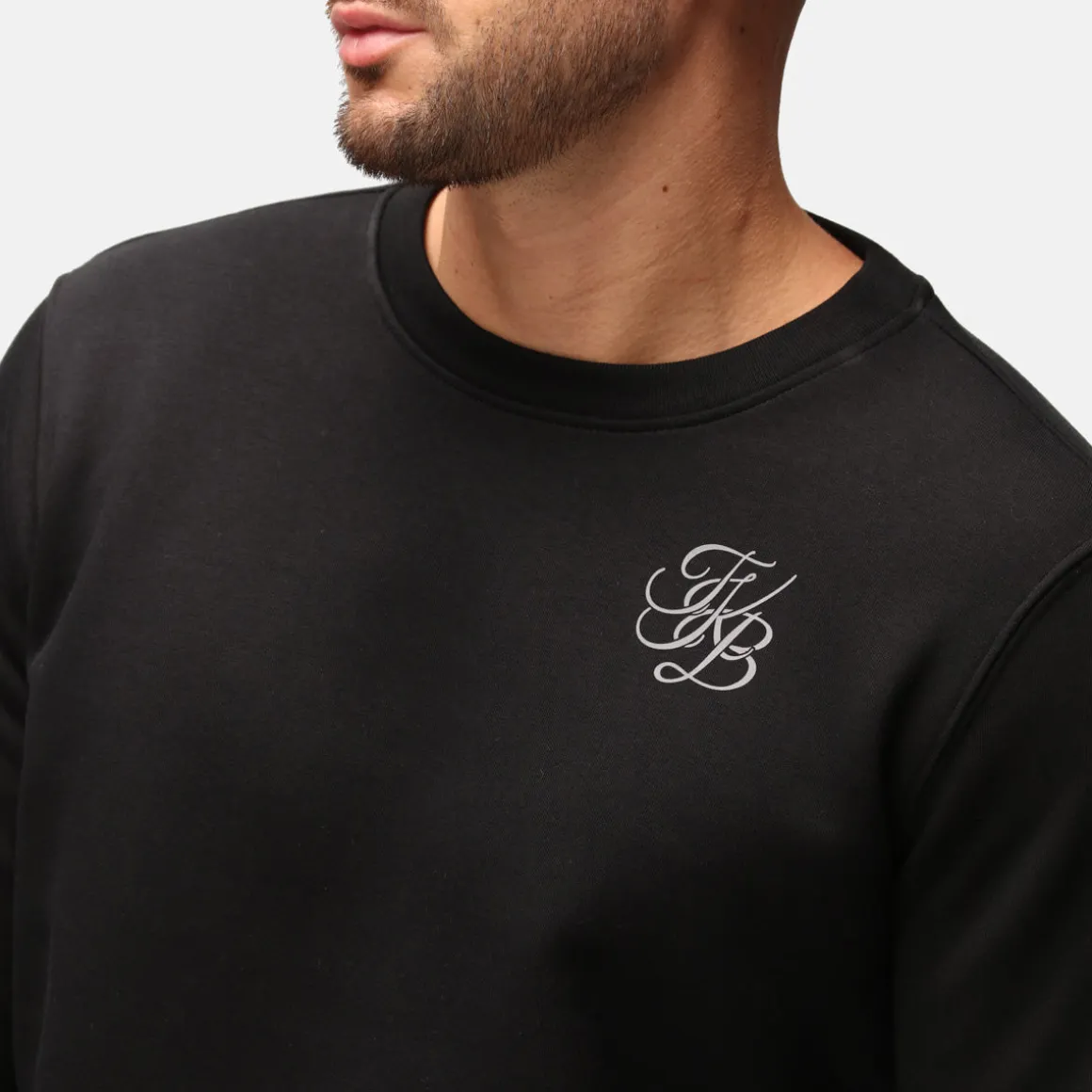 TKB Man Black Organic Sweatshirt