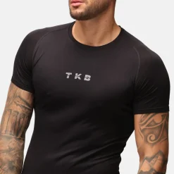 TKB Man Black Performance Seamless T-shirt