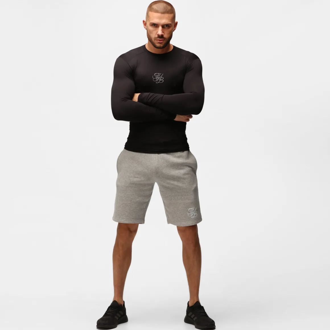 TKB Man Grey Organic Sweat Shorts