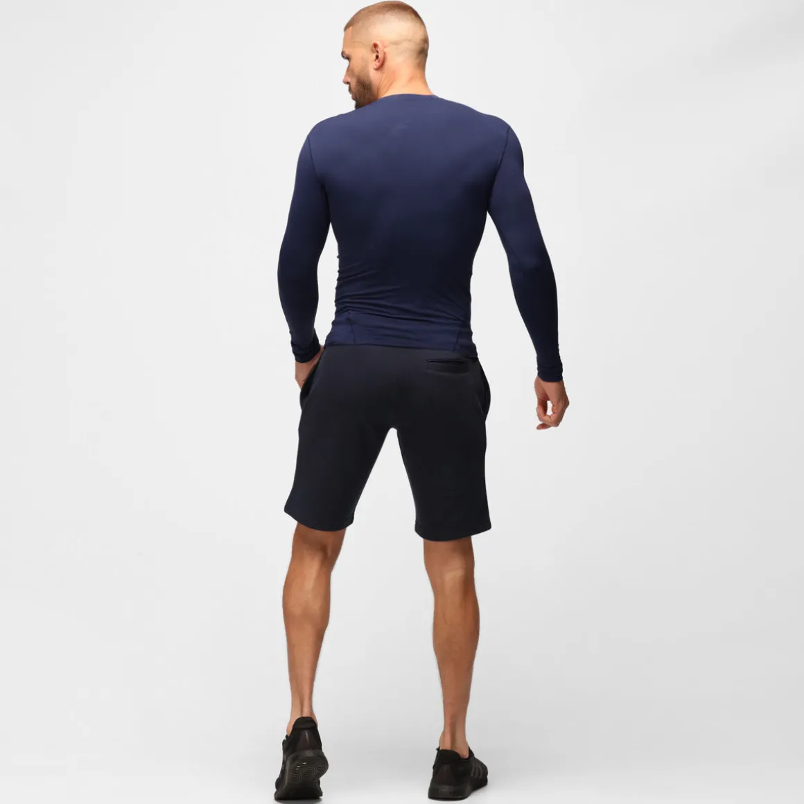 TKB Man Navy Organic Sweat Shorts
