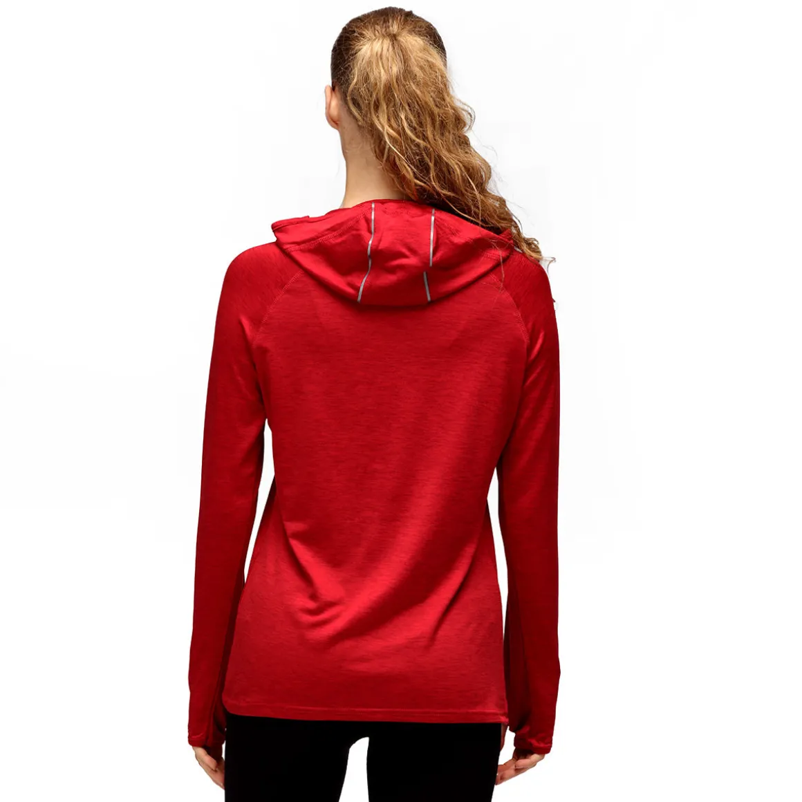 TKB Red Cowl Neck Hoodie