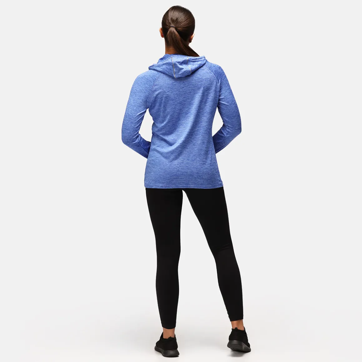 TKB Sky Blue Cowl Neck Hoodie