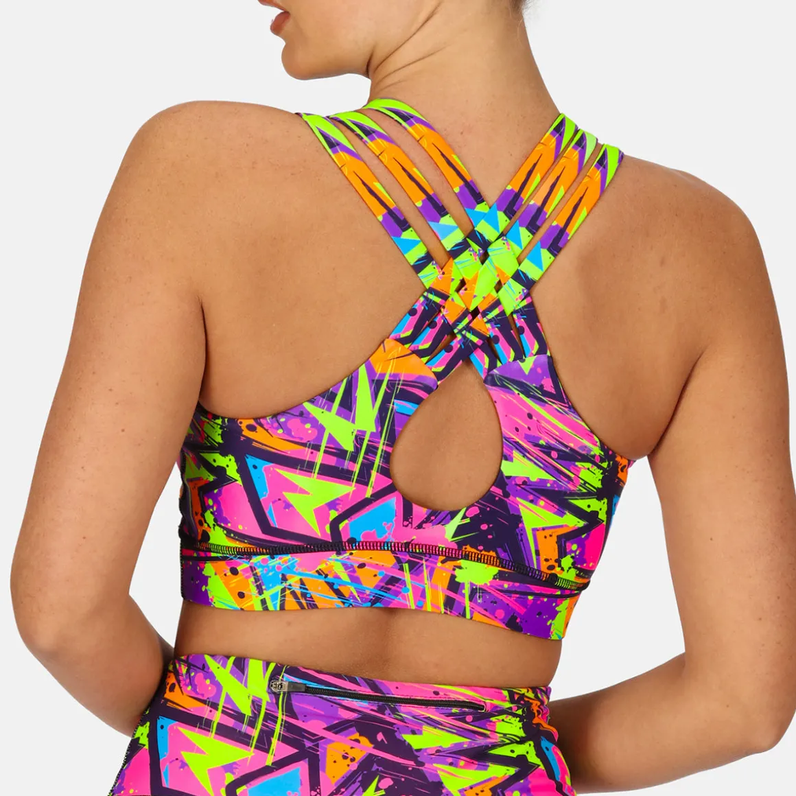 Trance Cross Back Bra