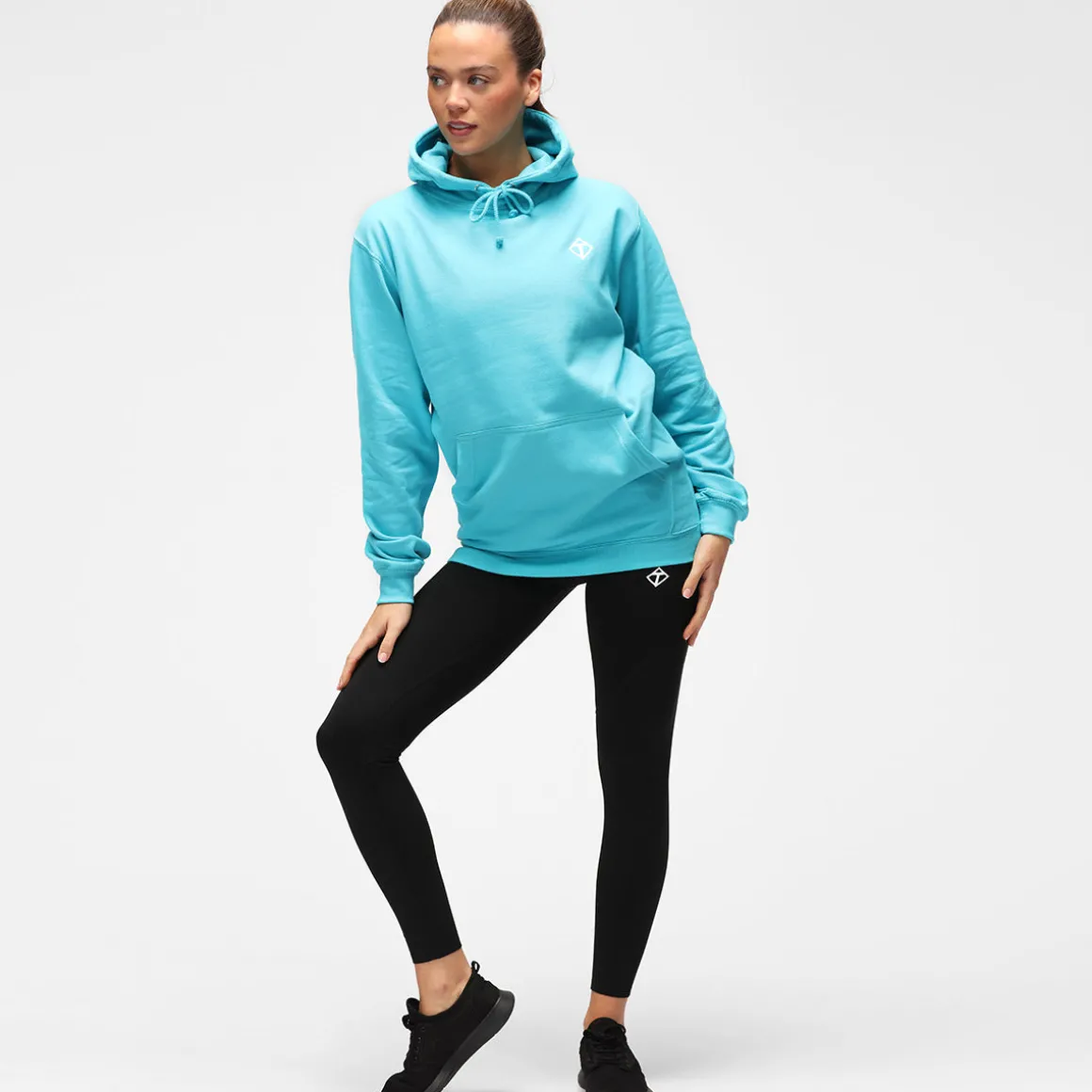 Turquoise Diamond Hoodie