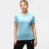 Turquoise Melange Diamond Ladies Technical T-Shirt