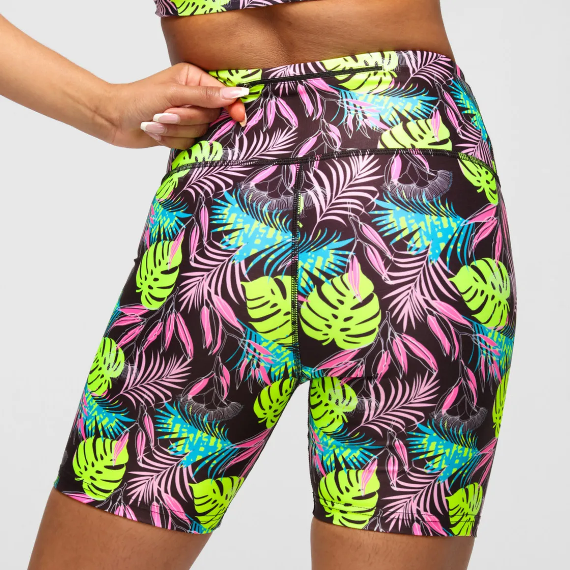 Twilight Palm Running Shorts