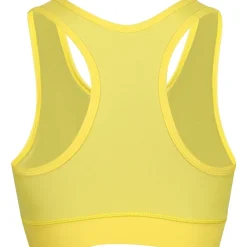 Yellow Racer Back Bra