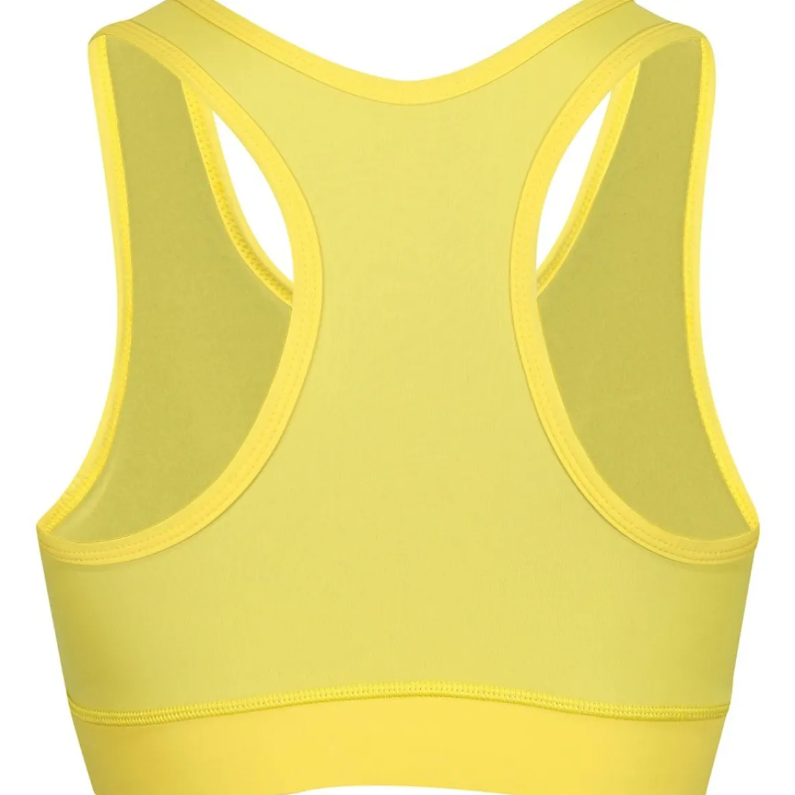 Yellow Racer Back Bra